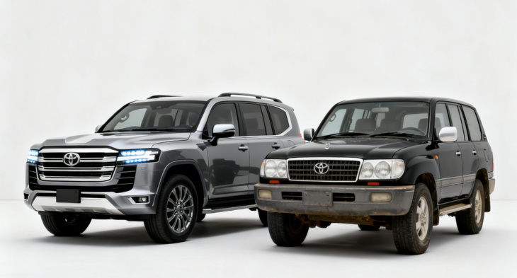 Land Cruiser 300 vs 200 UAE