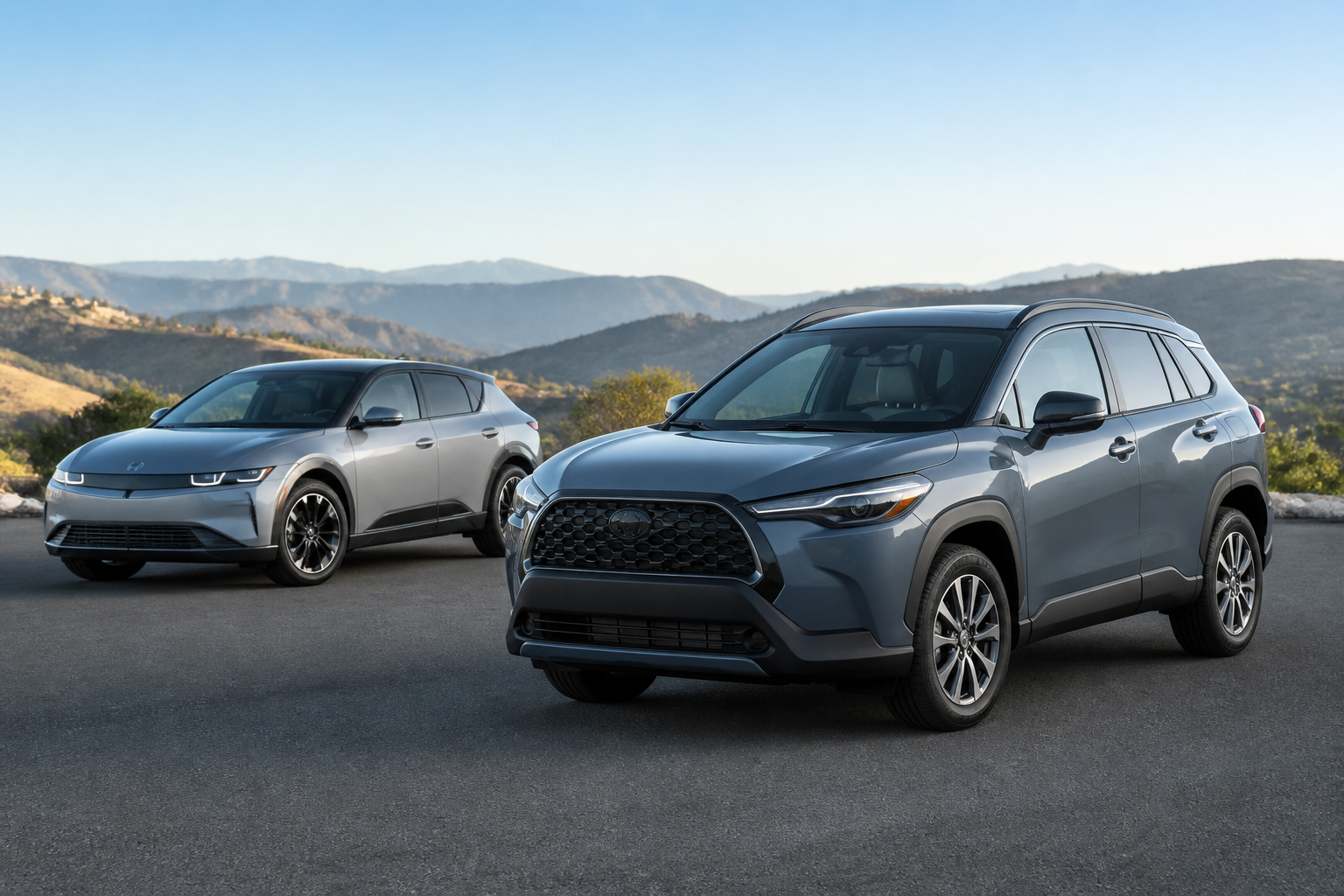 Toyota C-HR+ 2026 vs Used Corolla Cross