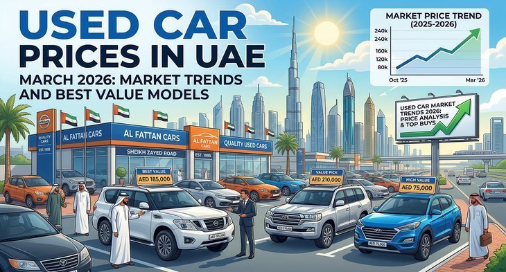 used car prices UAE 2026
