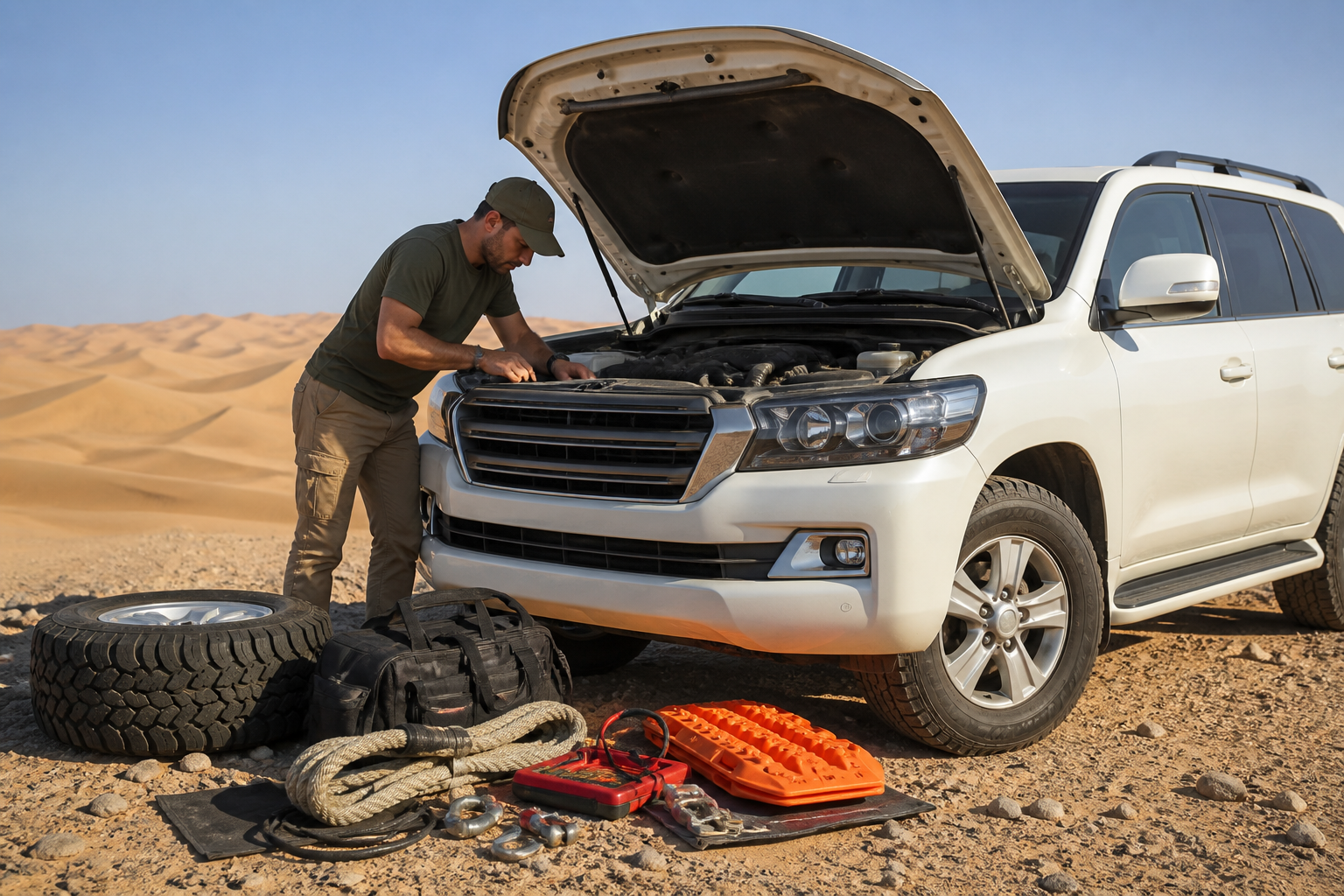 October Desert Trip Checklist for Your Car